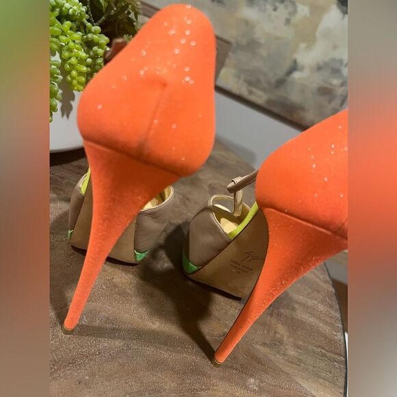 Giuseppe Zanotti tri color platform heel size 38 US 8 - Picture 6 of 12